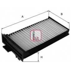 Фільтр салону Renault Duster/Logan/Modus/Sandero/Clio 1.2-2.0 i/1.5dCi 04-