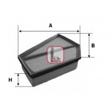 Фільтр повітряний Volvo C30/C70/S40/V40/V50 2.0/2.4D 06-