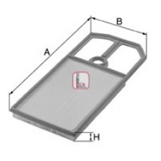 Фільтр повітряний VW Golf IV 1.4-1.6 00-04/Skoda Octavia 1.4 00-10