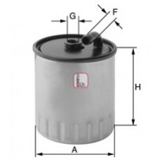Фільтр паливний MB C-клас (W202/W203) E-клас (W210) M-клас (W163) S-клас (W220) 2.2D/2.7D/3.2D