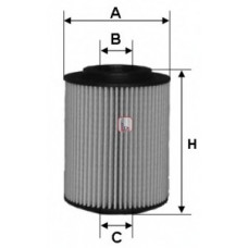 Фільтр масляний BMW 3 (E46/E90) /5 (E60) 1.6/2.0/1.8/2.0