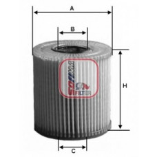 Фільтр масляний BMW 5 (F10/F11)/3 (F30/F80) 12- (N20/N26/B47/N55)