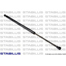 STABILUS Амортизатор багажника, F=530N, L=52.9см, H=13см