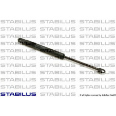 STABILUS Амортизатор багажника, F=350N, L=25.45см, H=9.3см