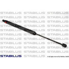 STABILUS Амортизатор багажника, F=280N, L=58.4см, H=20.2см
