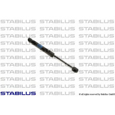 STABILUS Амортизатор багажника, F=650N, L=29.75см, H=9.5см