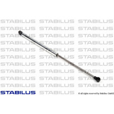 STABILUS Амортизатор багажника, F=500N, L=50см, H=20.5см