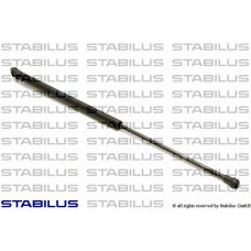 STABILUS Амортизатор багажника, F=500N, L=50см, H=20.5см