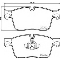 Колодки гальмівні (передні) Land Rover Range Rover Velar 2.0/3.0 17- (Teves) Q+