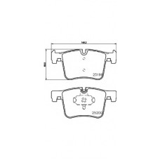 Колодки гальмівні (передні) BMW 1 (F20)/2 (F22)/3 (F30)/4 (F32) 11- (Bosch) Q+
