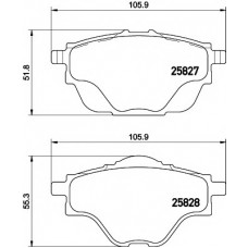 Колодки гальмівні (задні) Citroen C4/Peugeot 308 13-/3008/5008 16-/508 18- (Bosch) Q+