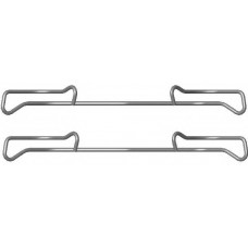 Планка супорта (переднього) прижимна (к-кт) VW Caddy III 1.2-2.0TDI 04-15 (Teves)
