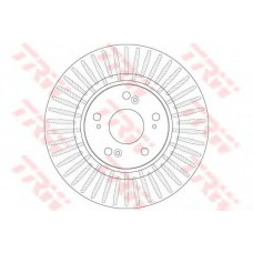 Диск гальмівний HONDA ACCORD VIII 2.0-2.4 08 - передн. (вир-во TRW)