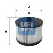 Фільтр паливний PSA 2.0 HDI 04-, FORD 2.0 TDCI 04- (вир-во UFI)