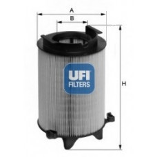 Фільтр повітряний VW PASSAT 05-, GOLF V, VI, SKODA OCTAVIA 04- (вир-во UFI)