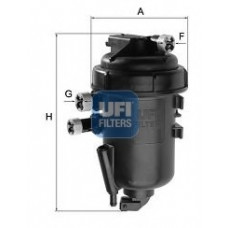 Фільтр паливний CHEVROLET CAPTIVA 2.0 VCDI, OPEL ANTARA 2.0 CDTI 06-10 (OE) (вир-во UFI)