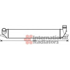 Радіатор інтеркулера Renault Laguna III 2.0DCi 07-15