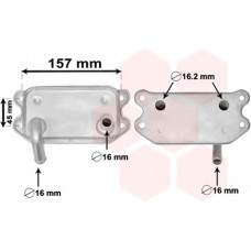 Радіатор масляний Volvo С70 I/S60 I/S70/S80/XC 70 I/XC 90 I 2.0-3.0 96-10