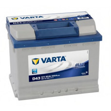 Акумуляторна батарея 60Ah/540A (242x175x190/+L/B13) Blue Dynamic D43