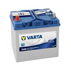 Акумуляторна батарея 60Ah/540A (232x173x225/+L/B00) Blue Dynamic D48 Азія