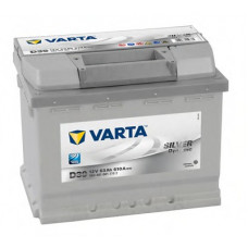 Акумуляторна батарея 63Ah/610A (242x175x190/+L/B13) Silver Dynamic D39