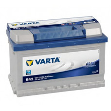 Акумуляторна батарея 72Ah/680A (278x175x175/+R/B13) Blue Dynamic E43