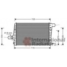 Інтеркулер AUDI A6/S6 (C5) (01-) (вир-во Van Wezel)