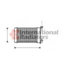 Радіатор обігрівача BMW E30/Z1 88-316->325 (Van Wezel)