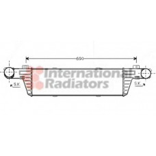 Інтеркулер MB W210 E220CDi AC 98-02 (Van Wezel)