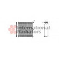 Радіатор обігрівача VECTRA A/CALIBR +AC 88-95 (Van Wezel)