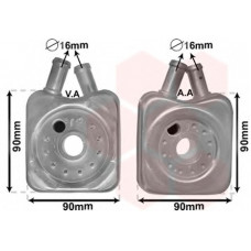 Радіатор масляний VARIOUS AUDI/VW/SEAT/FORD (Van Wezel)