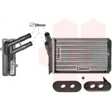 Радіатор обігрівача VW/AUDI/SEAT/SKODA (Van Wezel)