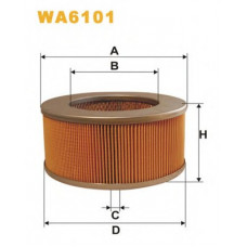 Фільтр повітряний MAZDA WA6101/AM427 (вир-во WIX-FILTERS)