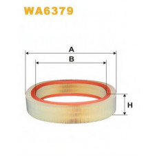Фільтр повітряний MB 124 AR037/WA6379 (вир-во WIX-FILTERS)