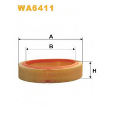 Фільтр повітряний WA6411/AR229 (вир-во WIX-FILTERS)