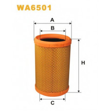 Фільтр повітряний RENAULT KANGOO AR349/WA6501 (вир-во WIX-FILTERS)