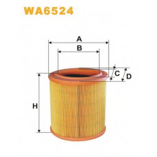 Фільтр повітряний CITROEN, PEUGEOT WA6524/AE311/1 (вир-во WIX-FILTERS)