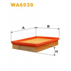 Фільтр повітряний WA6539/AP080/2 (вир-во WIX-FILTERS)