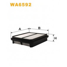 Фільтр повітряний SUZUKI GRAND VITARA WA6592/AP173/1 (вир-во WIX-FILTERS)