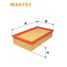 Фільтр повітряний WA6751/134/5 (вир-во WIX-FILTERS)