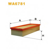Фільтр повітряний VW GOLF V WA6781/AP139/2 (вир-во WIX-FILTERS)