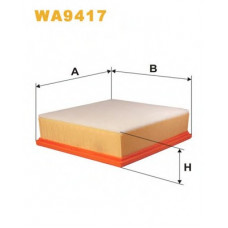 Фільтр повітряний WA9417/165/4 (вир-во WIX-FILTERS)