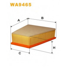Фільтр повітряний SKODA FABIA WA9465/AP189/2 (вир-во WIX-FILTERS)