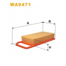 Фільтр повітряний WA9471/AP090/4 (вир-во WIX-FILTERS)