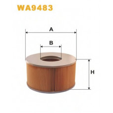 Фільтр повітряний TOYOTA LANDCRUISER WA9483/AM352/3 (вир-во WIX-FILTERS)