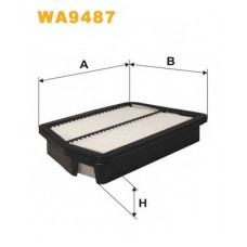 Фільтр повітряний AP082/7/WA9487 (вир-во WIX-FILTERS)