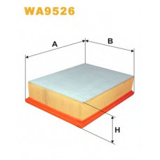 Фільтр повітряний WA9526/AP058/4 (вир-во WIX-FILTERS)