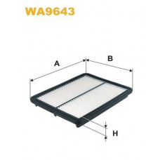 Фільтр повітряний KIA SORENTO (вир-во WIX-FILTERS)