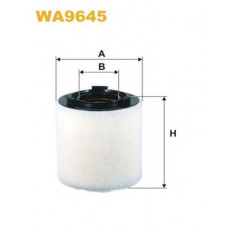 Фільтр повітряний SKODA, VW WA9645/AK370/2 (вир-во WIX-FILTERS)
