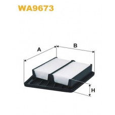 Фільтр повітряний HONDA WA9673/AP102/5 (вир-во WIX-FILTERS)